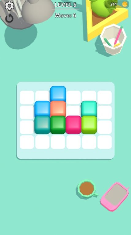 立方体颜色合并(Cube Color Merge)