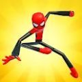 蜘蛛英雄火柴人官方版(Spider Hero Stickman Rope Gang)